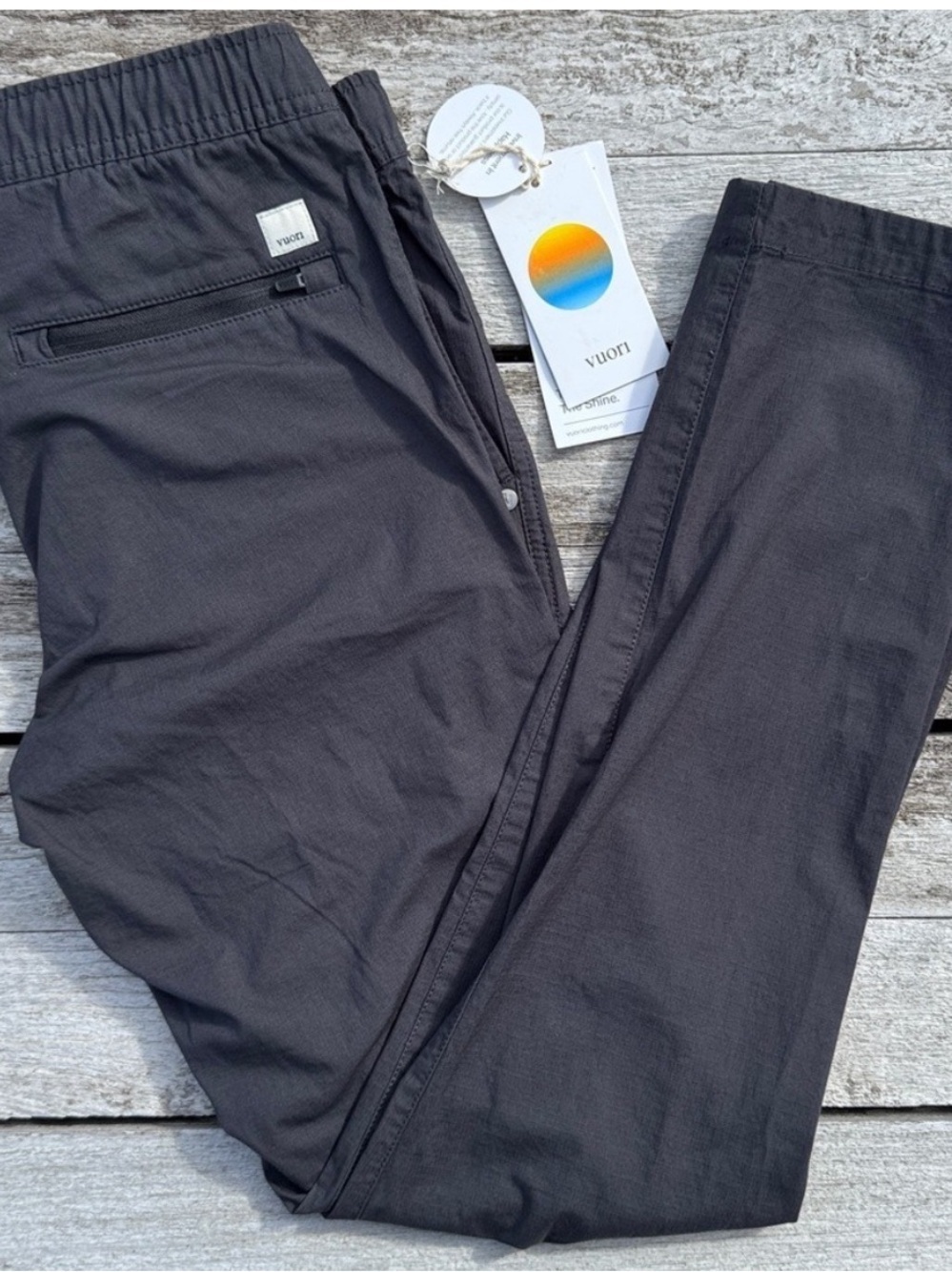 Vuori Ripstop Pants in Charcoal Size XS NWT Utility Gorpcore chic Athleisure